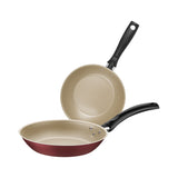 Sarten tramontina 20198/931 roch 2pzas 20/24cm 1.8mm rosa