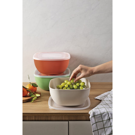 Contenedor tramontina 25099989 4lts plastico colores varios (1 PZA)