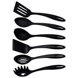 Juego de Utensilios Tramontina Ability Nylon Negro 6 Piezas Antiadherente - Ekar de Gas
