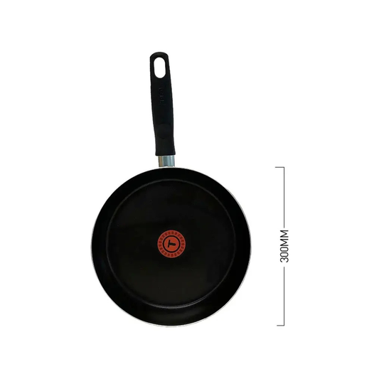 Sartén T-Fal Vital 30 cm Antiadherente Aluminio Negro 388700FR - Ekar de Gas