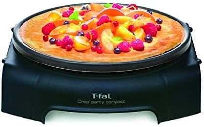 Crepera T-fal py301072 cocina electrica 30cm negro 900w - Ekar de Gas
