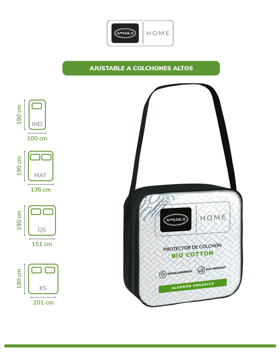 PROTECTOR AMERICA BIO COTTON IMPERMEABLE