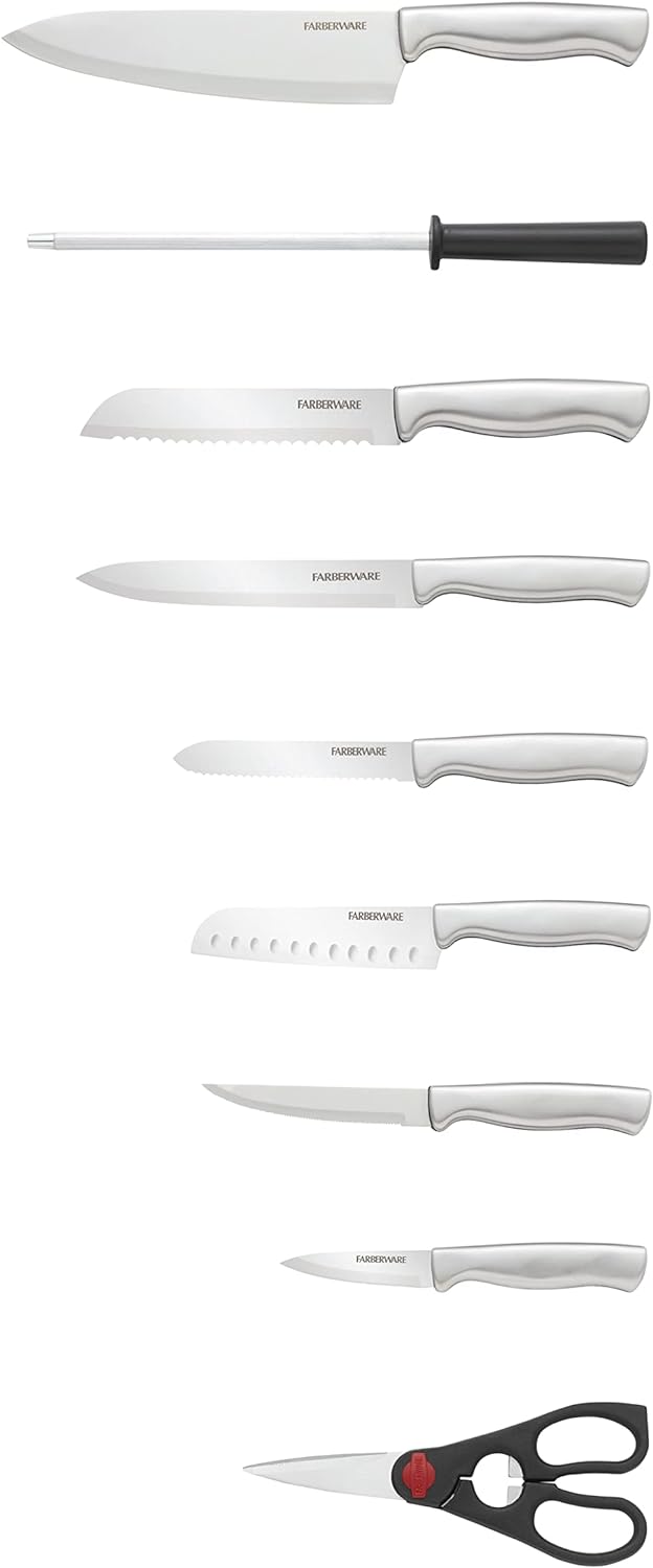 Cuchillo farberware 60000056 15piezas inox