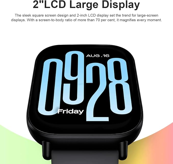 SMARTWATCH XIAOMI MI WATCH 5 ACTIVE NEGRO - Ekar de Gas