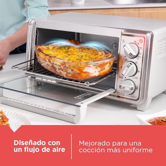 HORNO ELECTRICO BLACK&DECKER TO4130-1SDLA CONVECCION 4REB