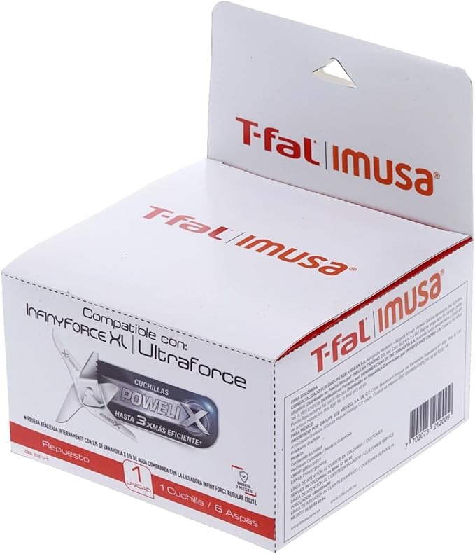 Cuchillas Para Licuadora T-Fal INFINYFORCE XL/ULTRAFORCE - Ekar de Gas