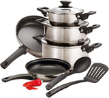 Bateria tramontina 32300409 10pzas 0.5mm inox