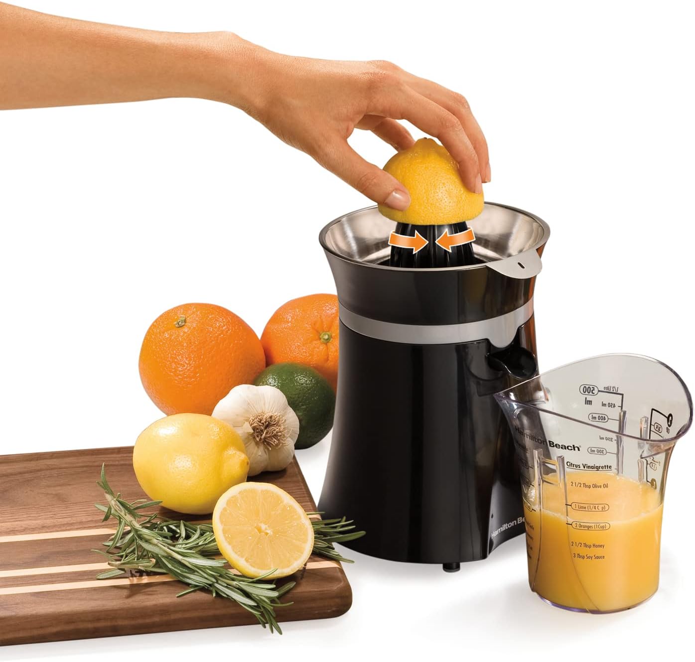 EXPRIMIDOR HAMILTONBEACH 66333 476ML 30W NEGRO
