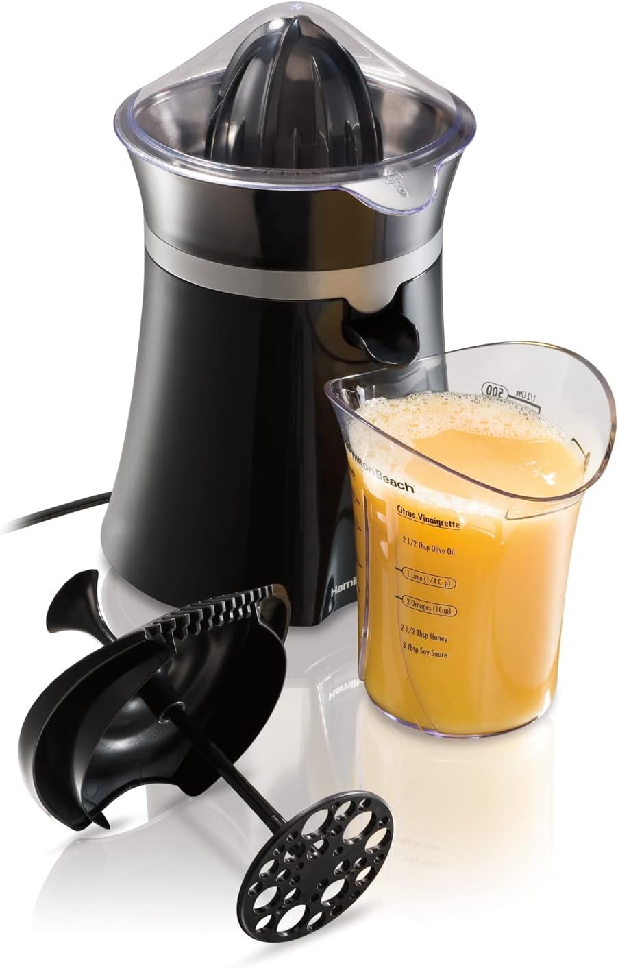 EXPRIMIDOR HAMILTONBEACH 66333 476ML 30W NEGRO