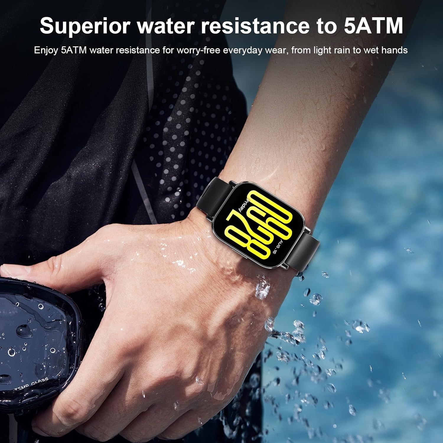 SMARTWATCH XIAOMI MI WATCH 5 ACTIVE NEGRO - Ekar de Gas