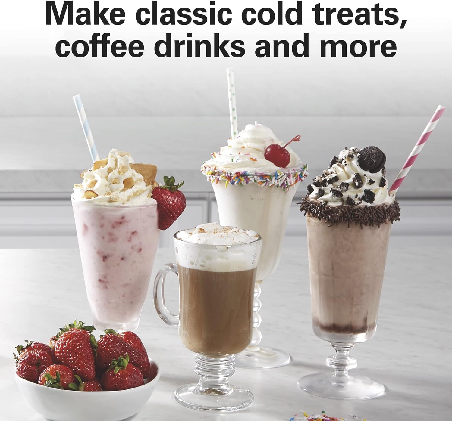 BATIDORA HAMILTONBEACH 730N CHOCOMILERA GRIS 2VEL 0.82LTS