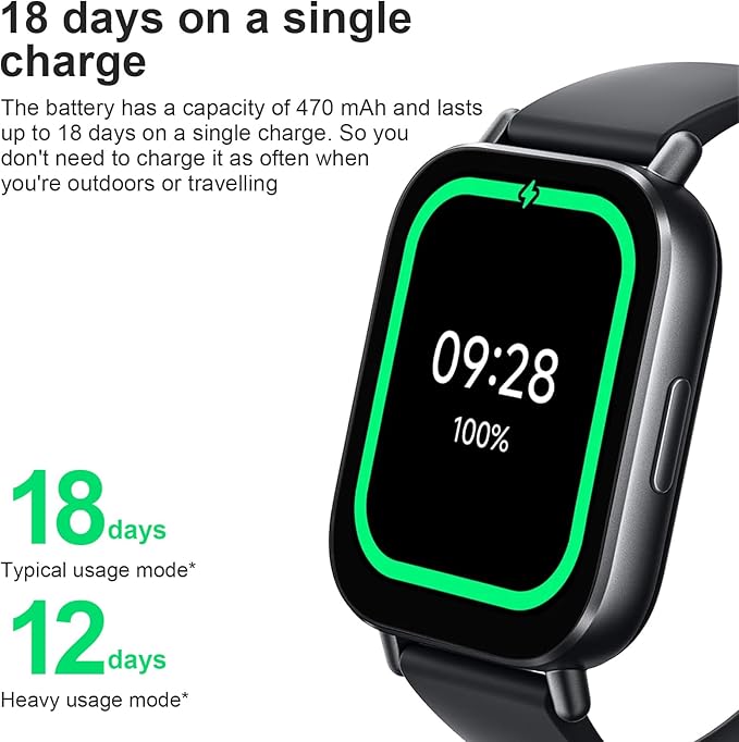 SMARTWATCH XIAOMI MI WATCH 5 ACTIVE NEGRO - Ekar de Gas