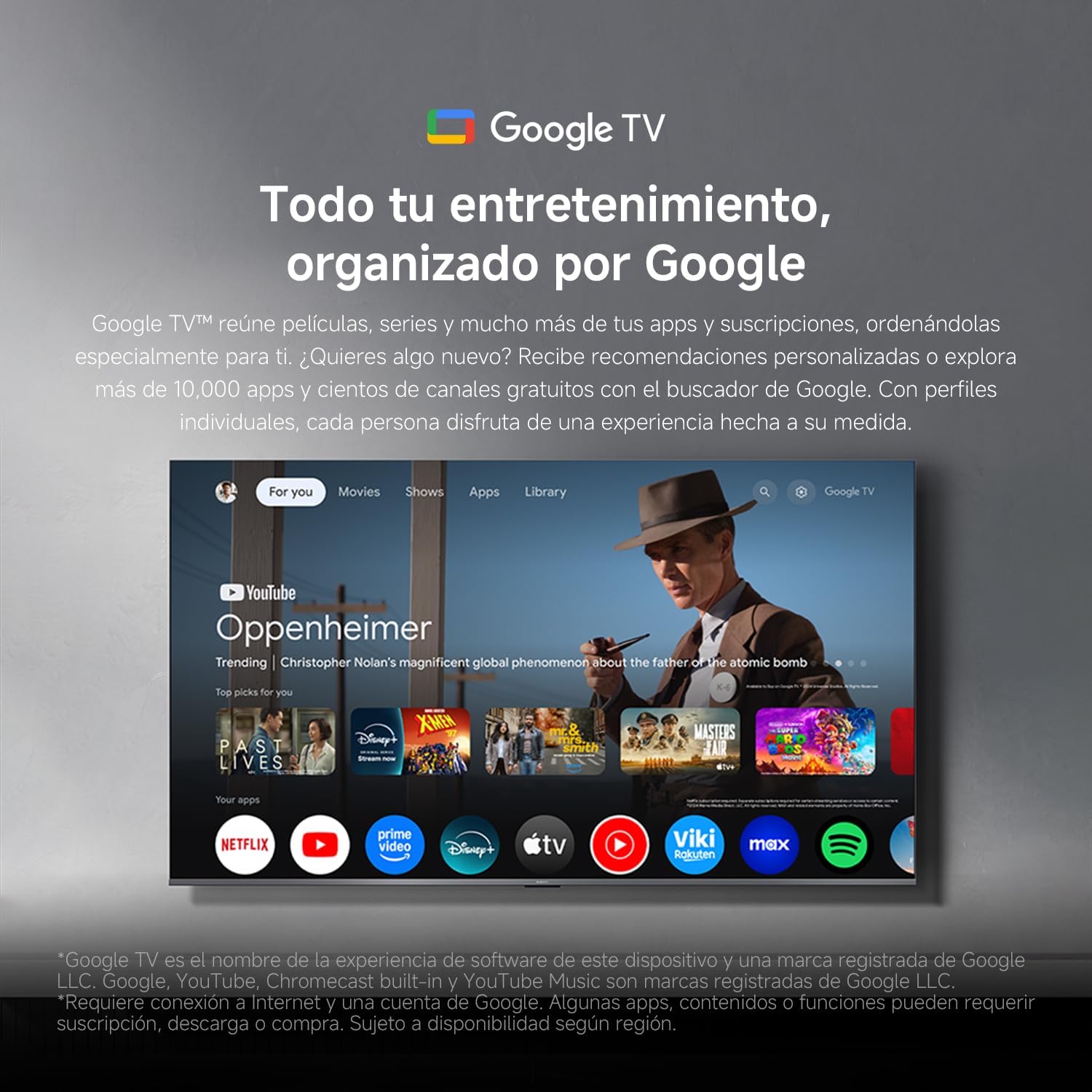 Pantalla Xiaomi TV A Pro 65" QLED 4K Smart TV Google TV HDR10+ L65MB-APMX - Ekar de Gas