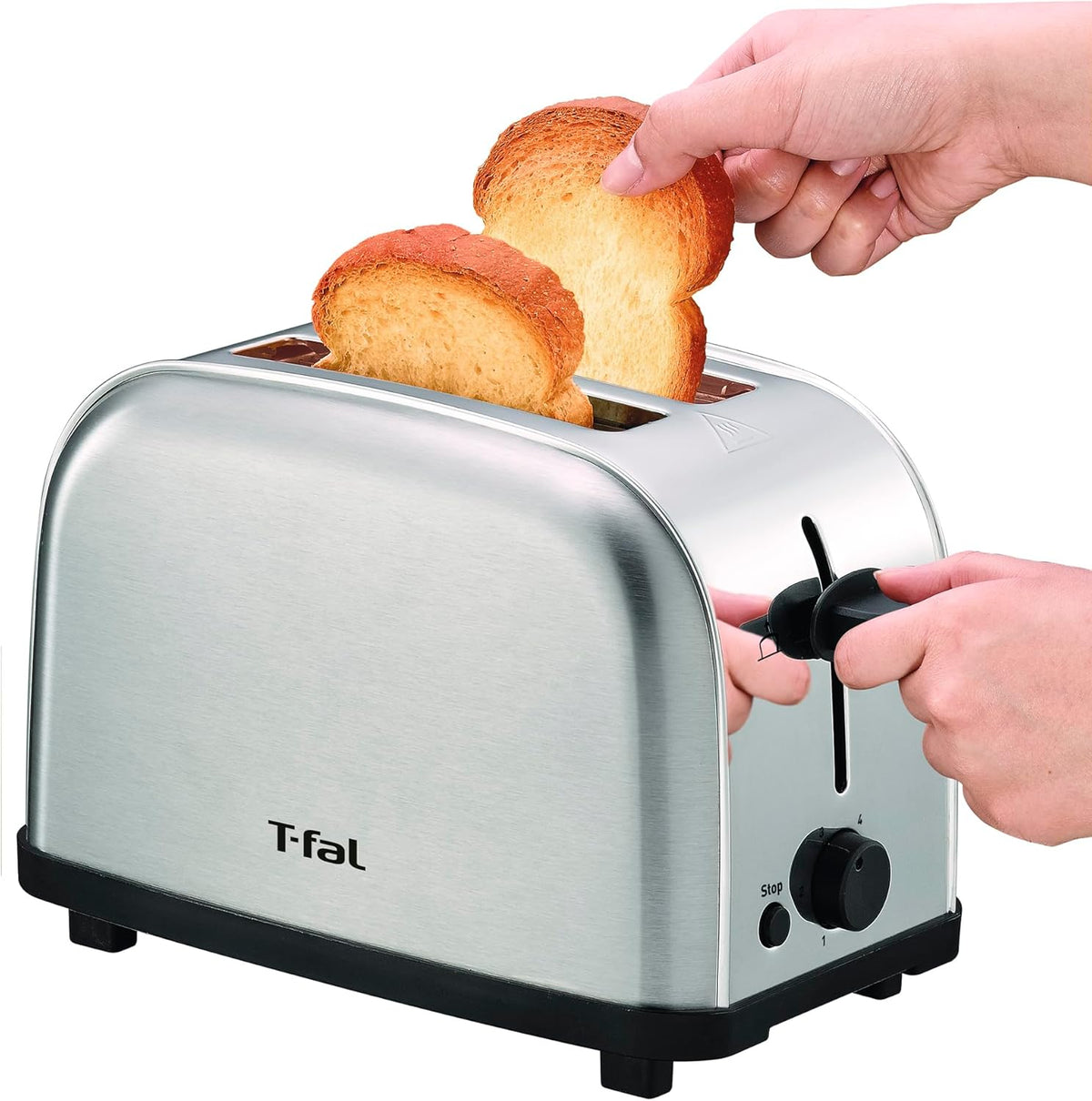 Tostador t-fal tt330dmx ultra 2rebanadas inox