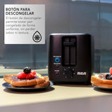 Tostador rca rc-t2 750w 2rebanadas 6niveles negro