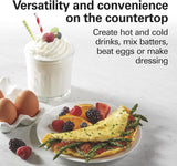 BATIDORA HAMILTONBEACH 730N CHOCOMILERA GRIS 2VEL 0.82LTS