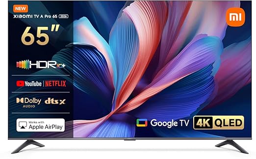 Pantalla Xiaomi TV A Pro 65" QLED 4K Smart TV Google TV HDR10+ L65MB-APMX - Ekar de Gas