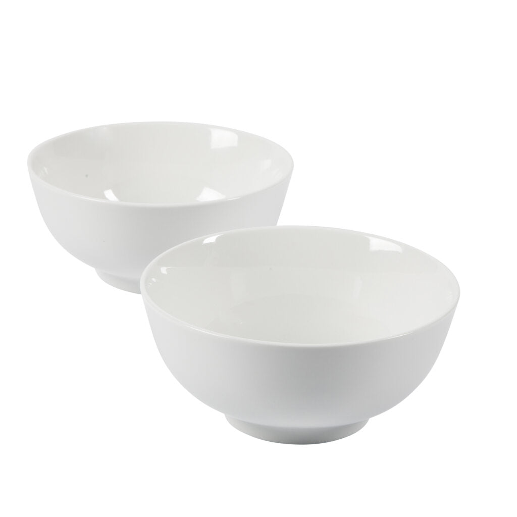 Tazon gibson home 142749.02 2piezas 17.5cm ceramica blanco - Ekar de Gas