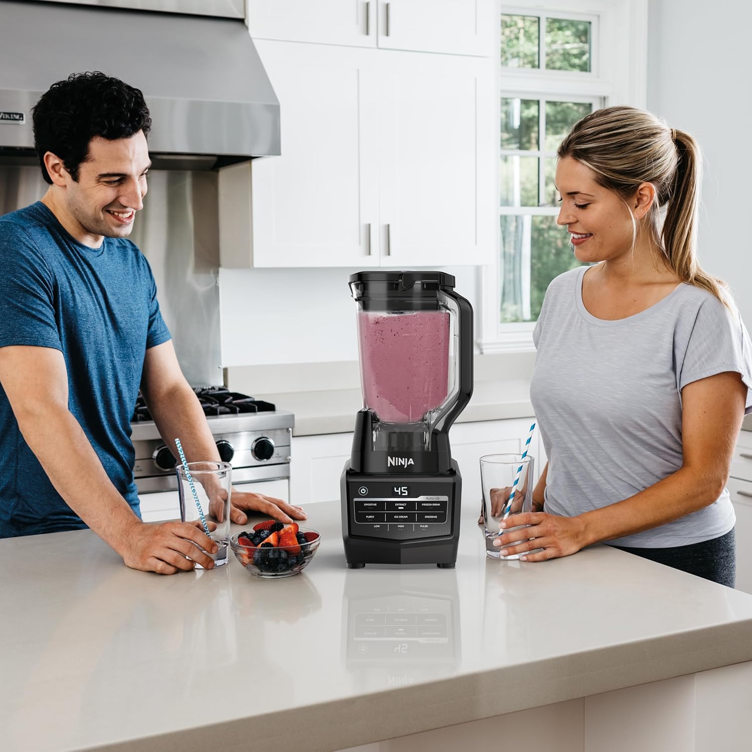 LICUADORA NINJA DUO BN642 1800W 2 VEL NEGRO - Ekar de Gas