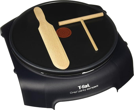 Crepera T-fal py301072 cocina electrica 30cm negro 900w - Ekar de Gas