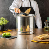 Vaporera vasconia 4000191 22cm 6lt aluminio