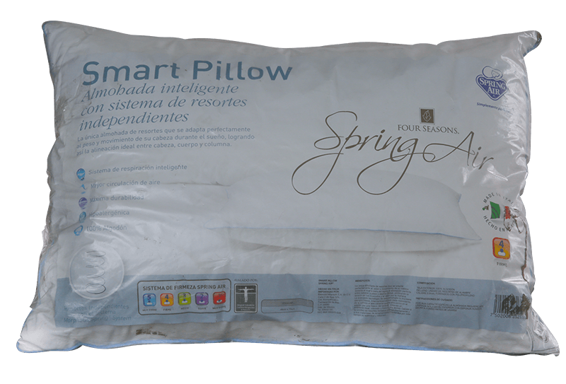 Almohada spring air smart pillow estándar blanco resortes independientes - Ekar de Gas