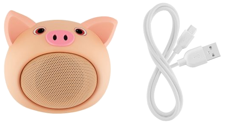 Bocina Steren boc-869c portatil mini puerco bluetooth