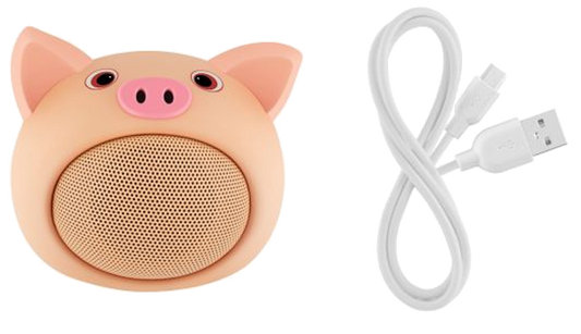 Bocina Steren boc-869c portatil mini puerco bluetooth