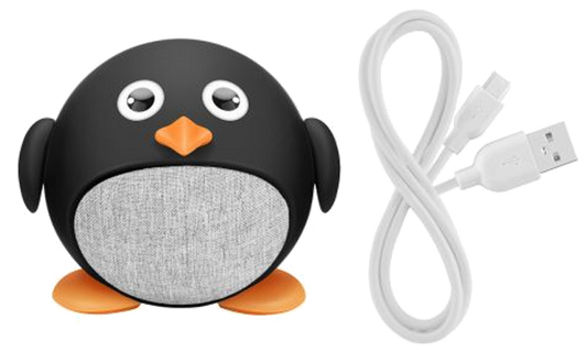 Bocina Steren boc-869p portatil mini pinguino bluetooth