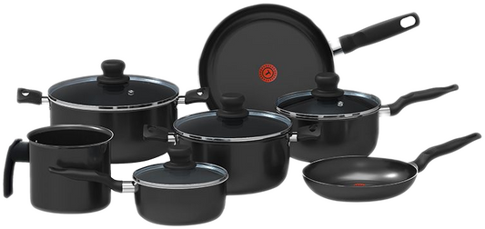 Baterí­a T-fal 0226100 vital 11pza negro 1.8mm