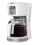 Cafetera Black&decker cm1251w-la 12tazas blanco programable