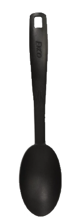 Cuchara Ekco 95666 curvo classic lisa negro nylon