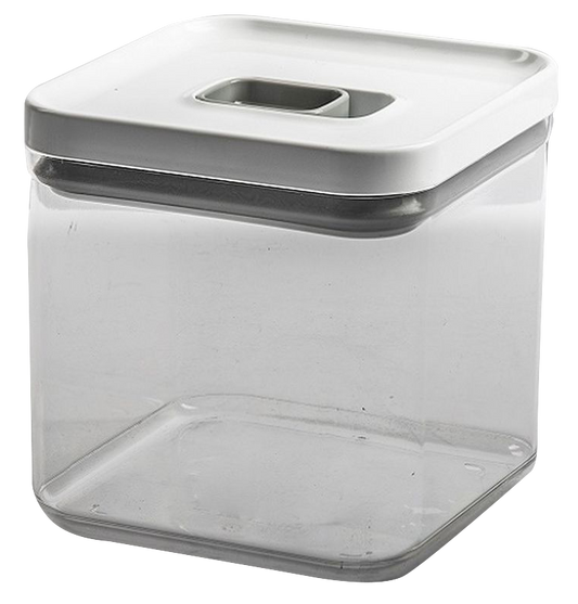 Contenedor martha stewart 136546.02 2.45kg acrilico transparente c/tapa