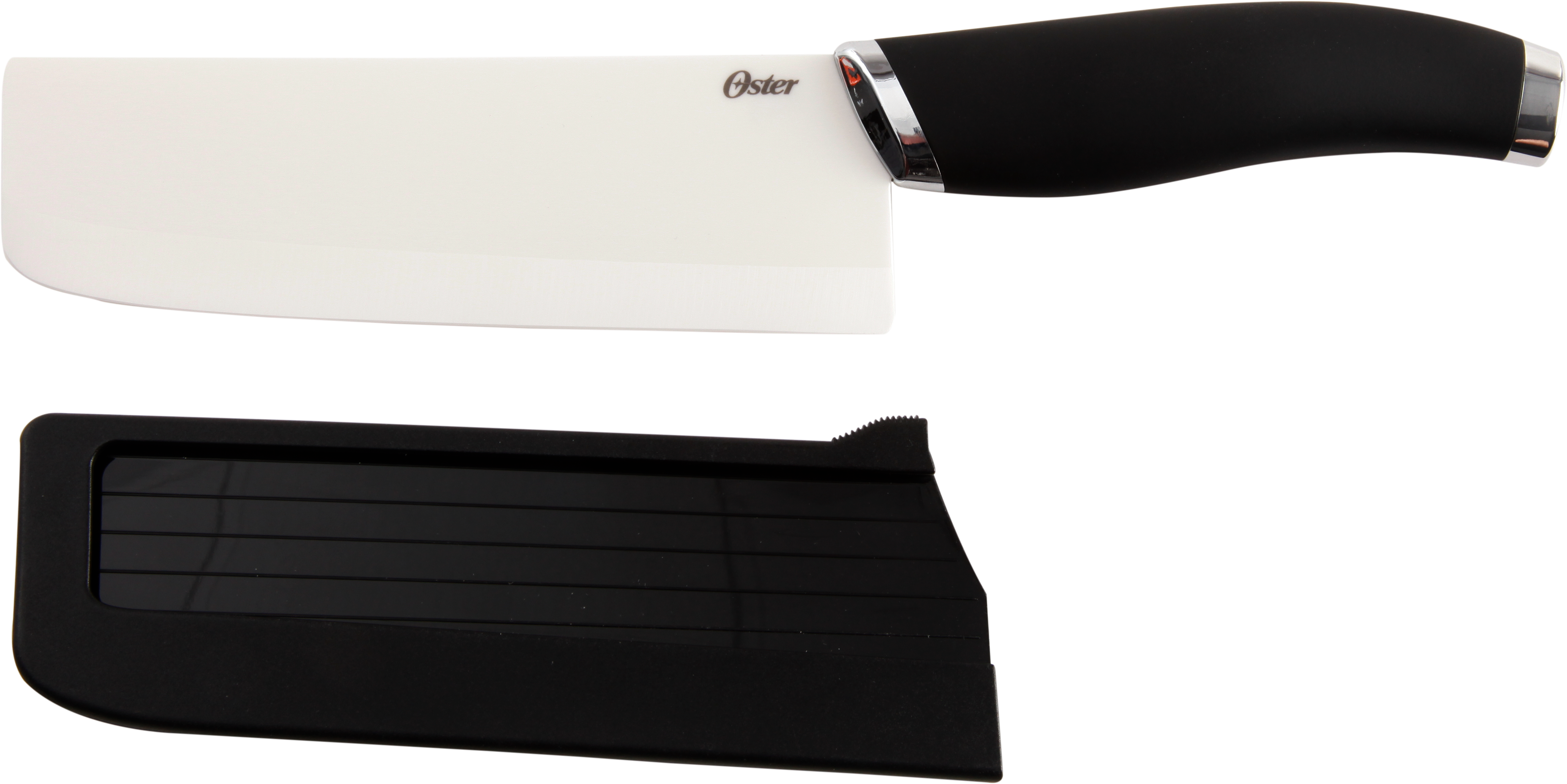 Cuchillo Oster 10941102 ceramica 7pulg blanco funda plastico