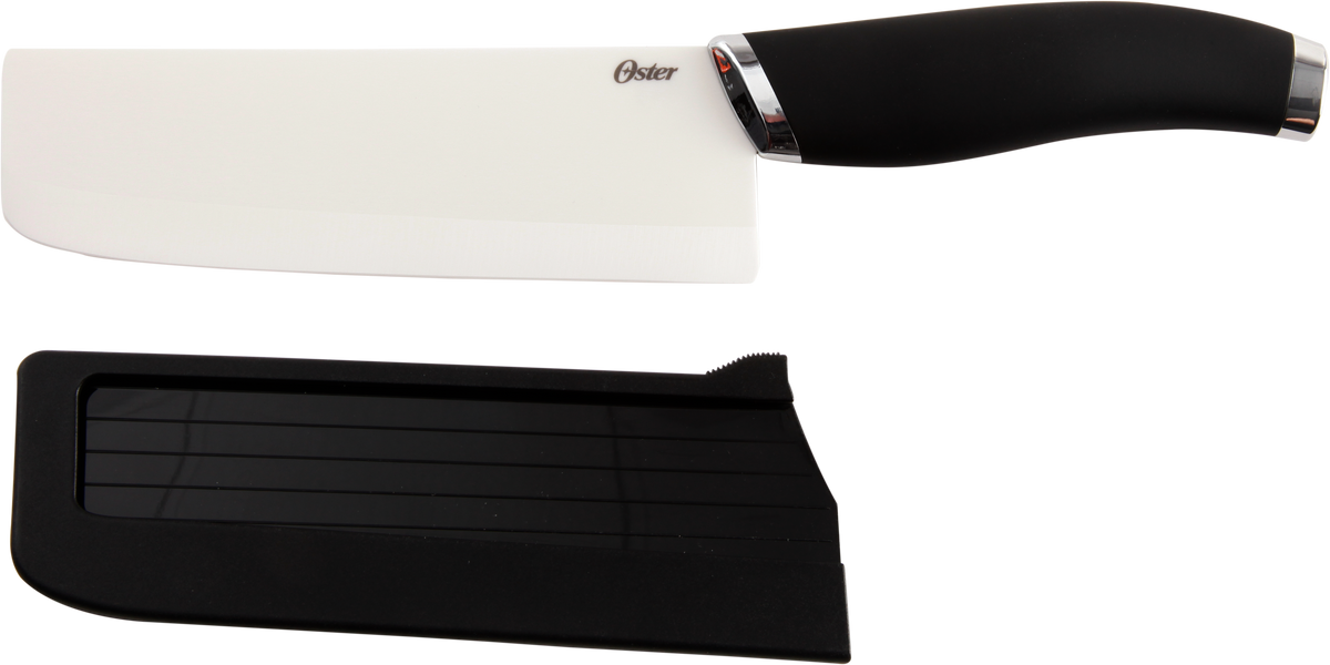 Cuchillo Oster 10941102 ceramica 7pulg blanco funda plastico