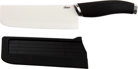 Cuchillo Oster 10941102 ceramica 7pulg blanco funda plastico
