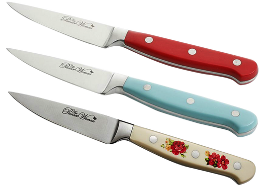 Cuchillo pioner woman 122110.01a 1pieza 3.5pulgadas 2.5mm colores varios