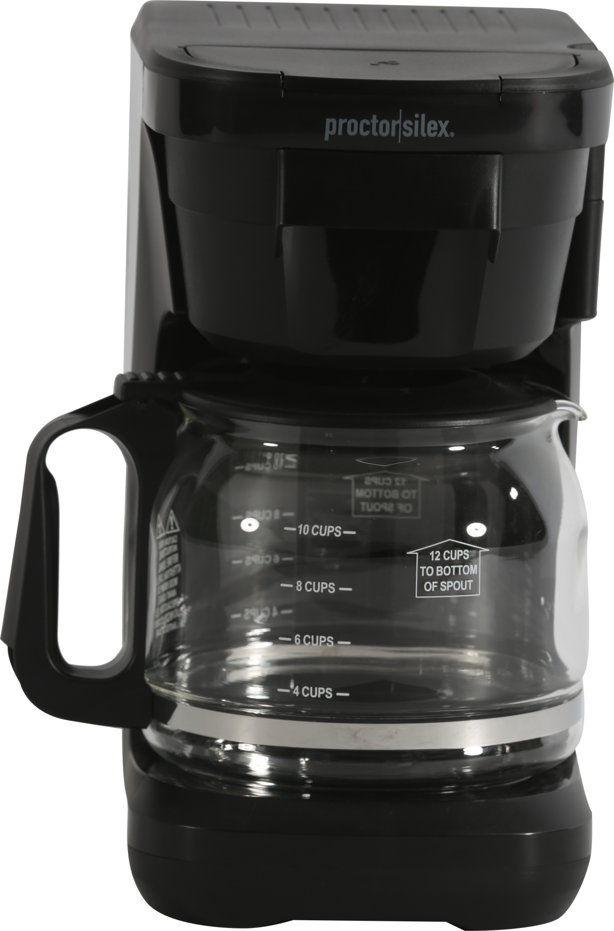 CAFETERA PROCTORSILEX 43680PS/43680G 900W 12TAZAS NEGRO
