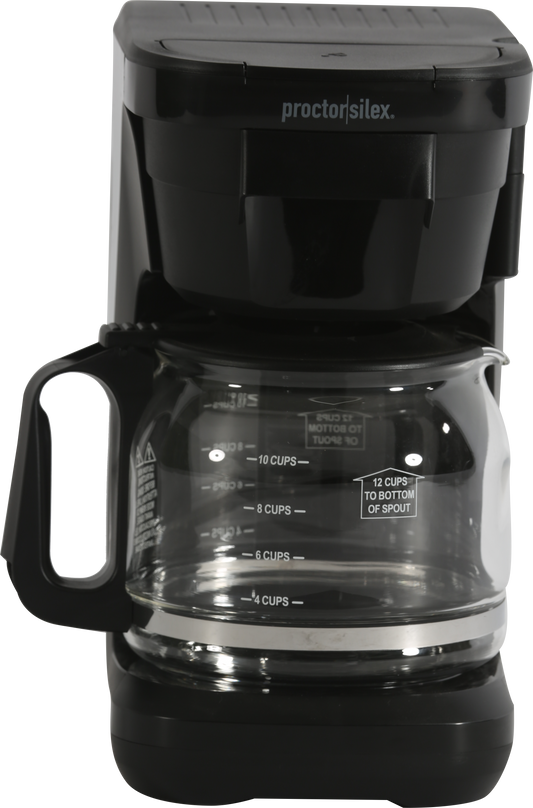 CAFETERA PROCTORSILEX 43680PS/43680G 900W 12TAZAS NEGRO