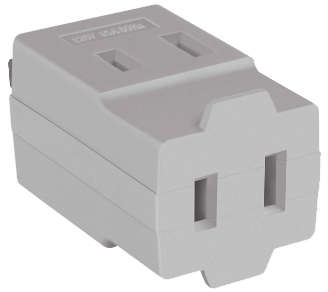 Clavija Steren 905-125bl 3 contactos blanco