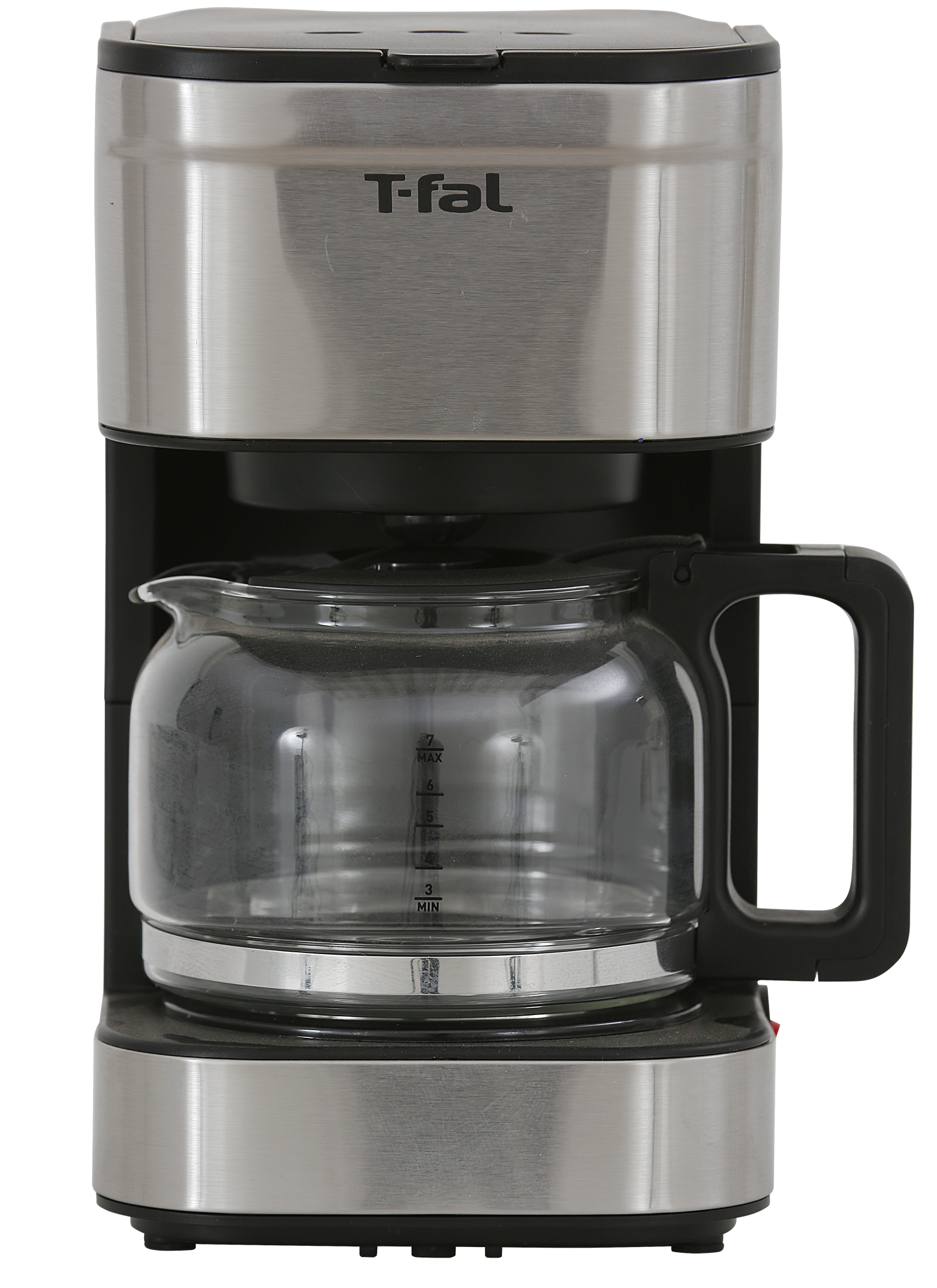 Cafetera T-fal cm223dmx elegance 7tazas inox filtro permanente