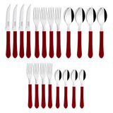 Cubierto Tramontina 23198018 leme 20piezas negro