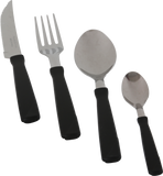 Cubierto Tramontina 23198075 new kolor 25 piezas negro