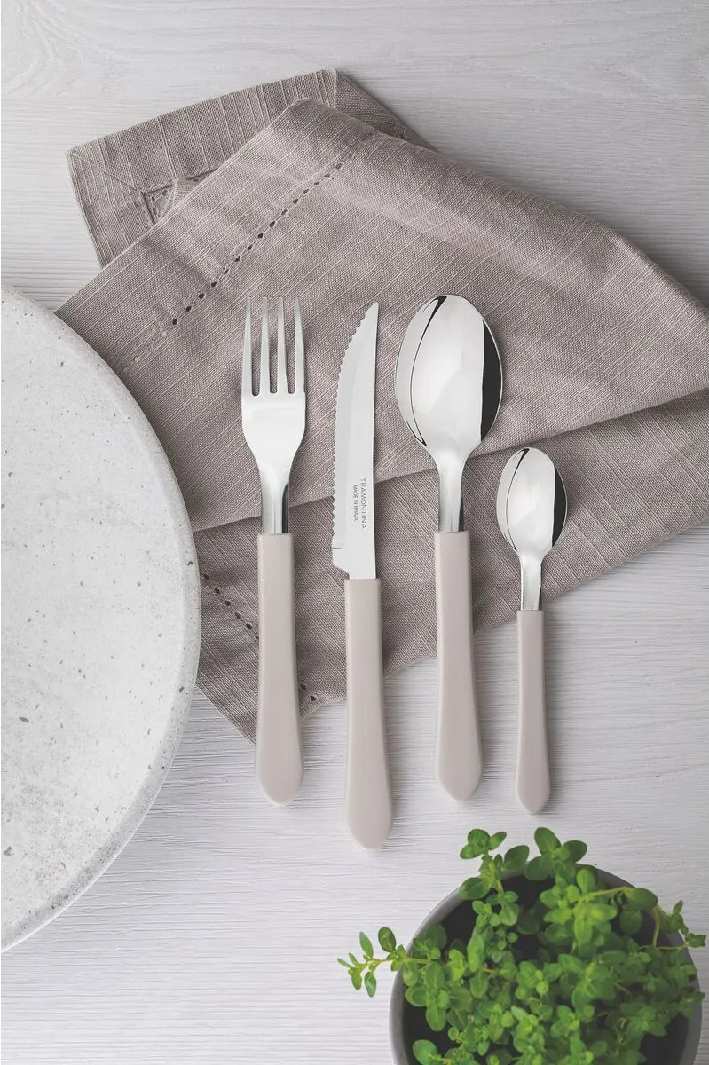 Cubierto tramotnina 23198734 leme 9 piezas rojo