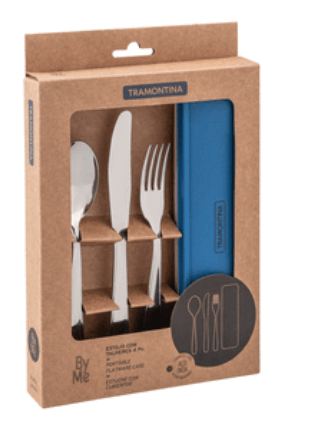 Cubierto Tramontina 61229000 meresias 4pzas acero inox