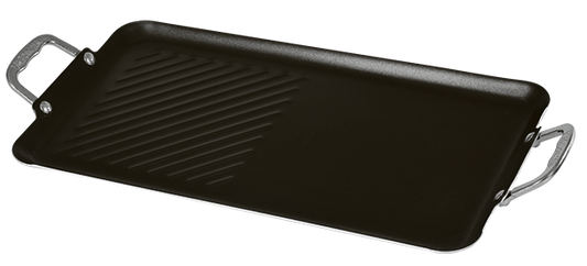 Comal Vasconia 4030624 rectangular 21pulg negro grill parrilla