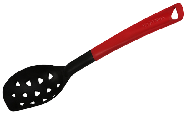 Cuchara Vasconia 4041958 tempo allegro ranurada rojo nylon
