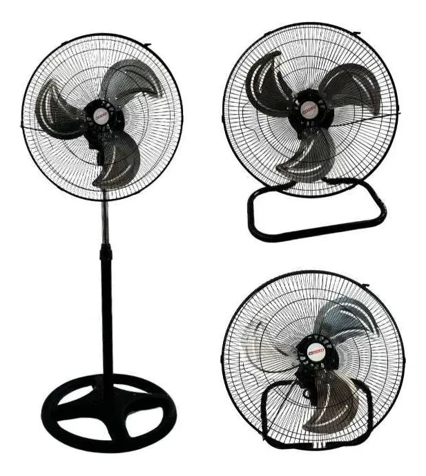 Ventilador LM Cooler 18 Pulgadas 3 en 1 Pedestal Aspas Metálicas LM45 - Ekar de Gas