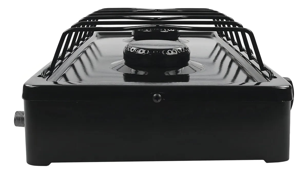 PARRILLA ALFA_MEX 303-4 2QUEMADORES MESA NEGRO - Ekar de Gas