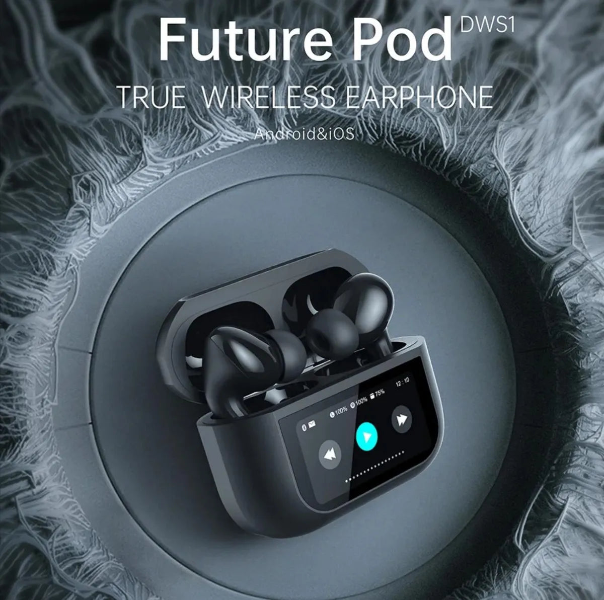 AUDIFONOS G-TIDE FUTURE POD DWS1 NEGRO - Ekar de Gas
